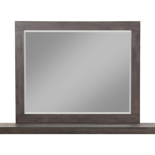 Basalt Gray Solid Acacia Dresser Mirror