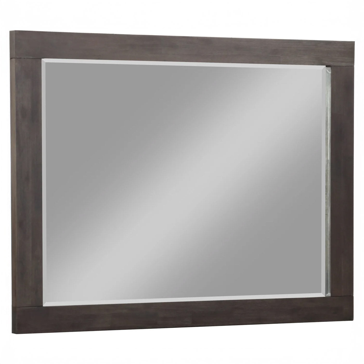 Basalt Gray Solid Acacia Dresser Mirror