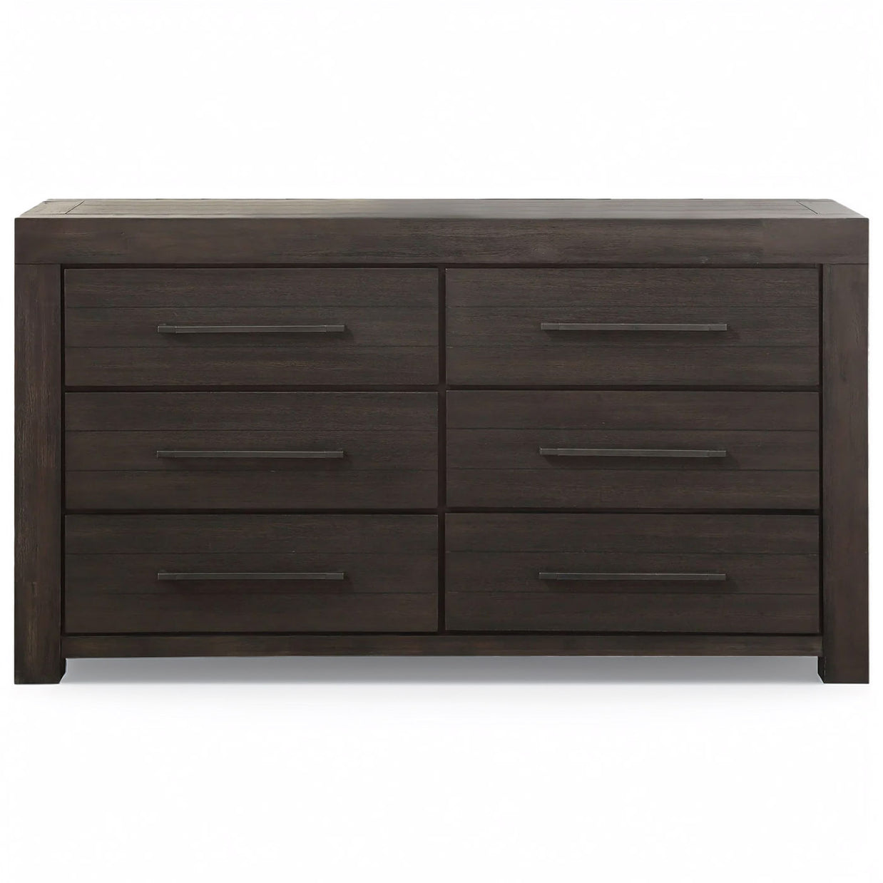 Storage Basalt Gray Solid Acacia 5 PC Bedroom Set