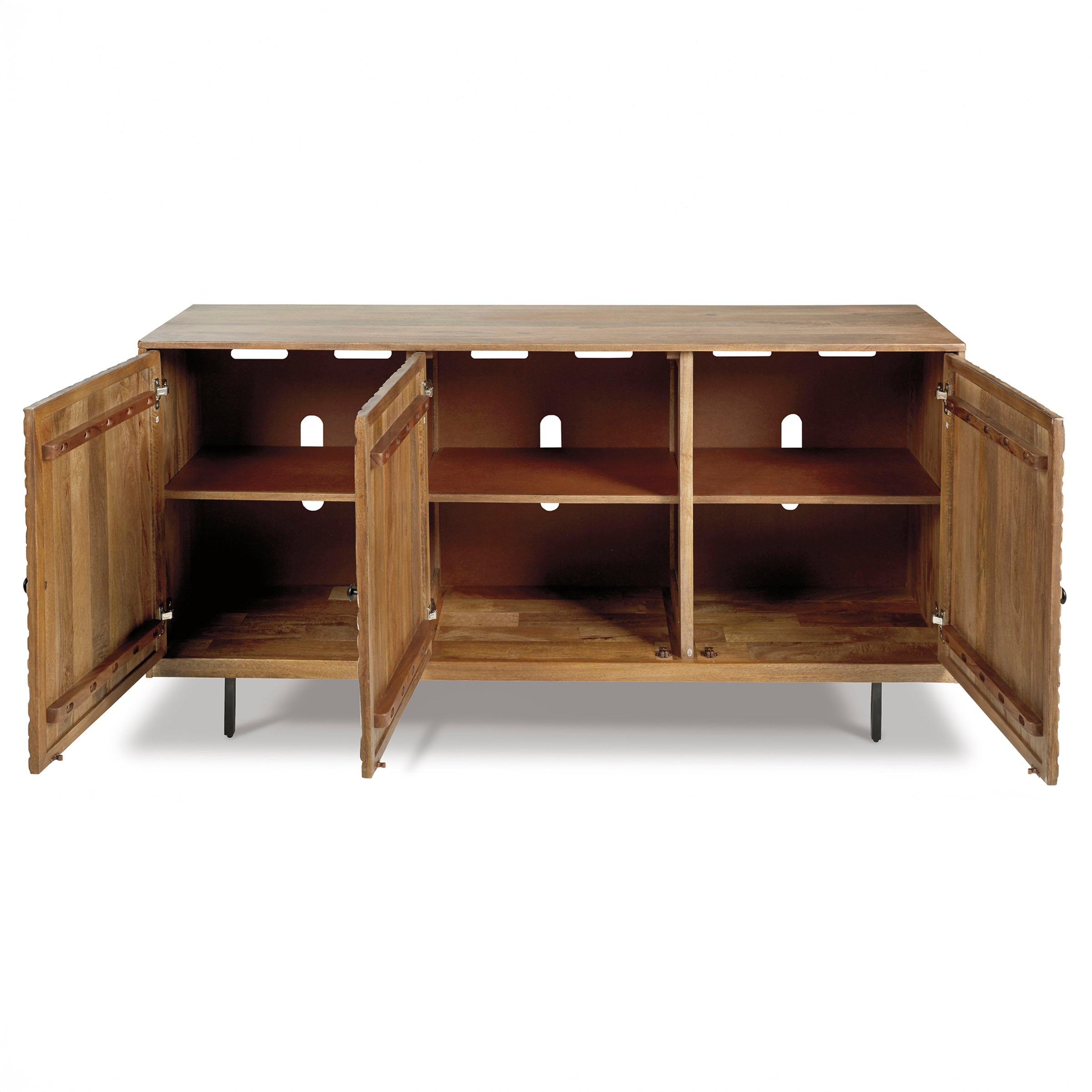 Geometric Accent Cabinet
