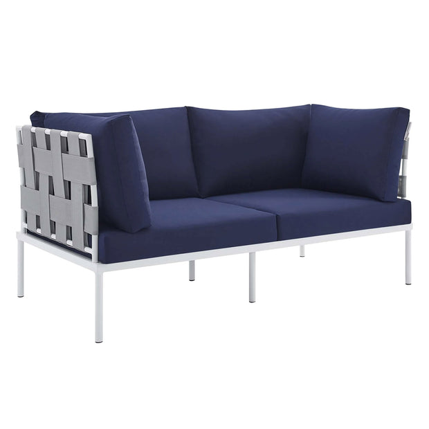 Sunbrella Outdoor Aluminum Loveseat