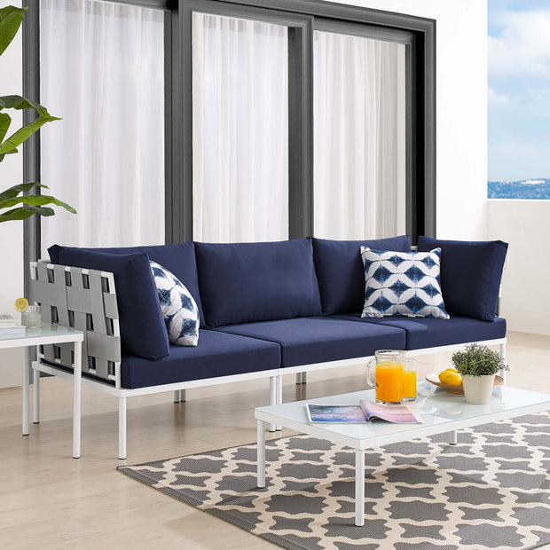 Sunbrella Outdoor Aluminum Sofa