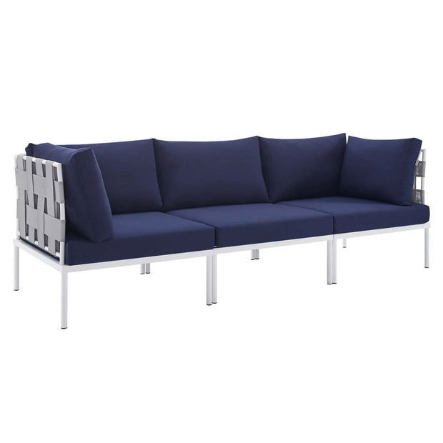 Sunbrella Outdoor Aluminum Sofa