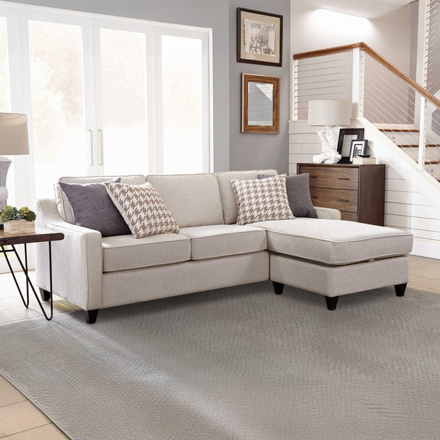 Reversible Storage Chaise Sectional Sofa