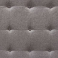 Low-Profile Button Tufted Bedframe