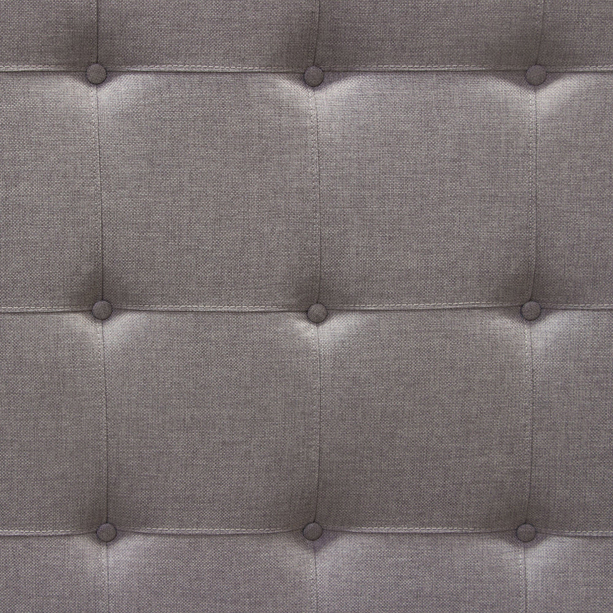 Low-Profile Button Tufted Bedframe