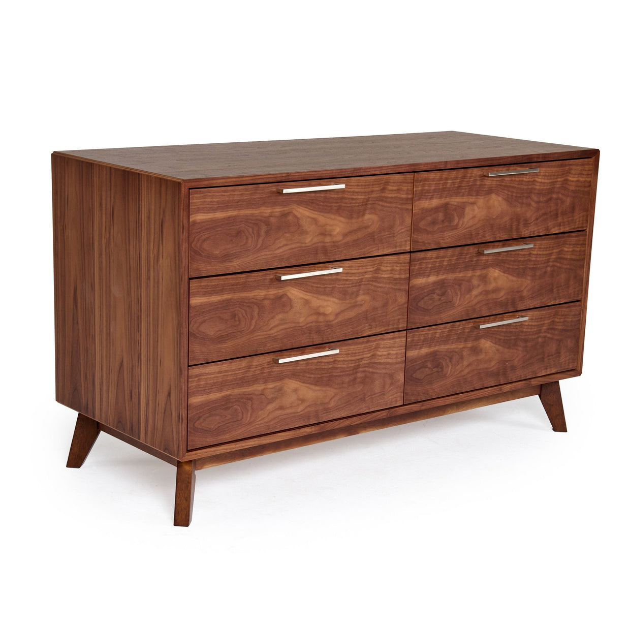 Walnut Mid-Century Dresser