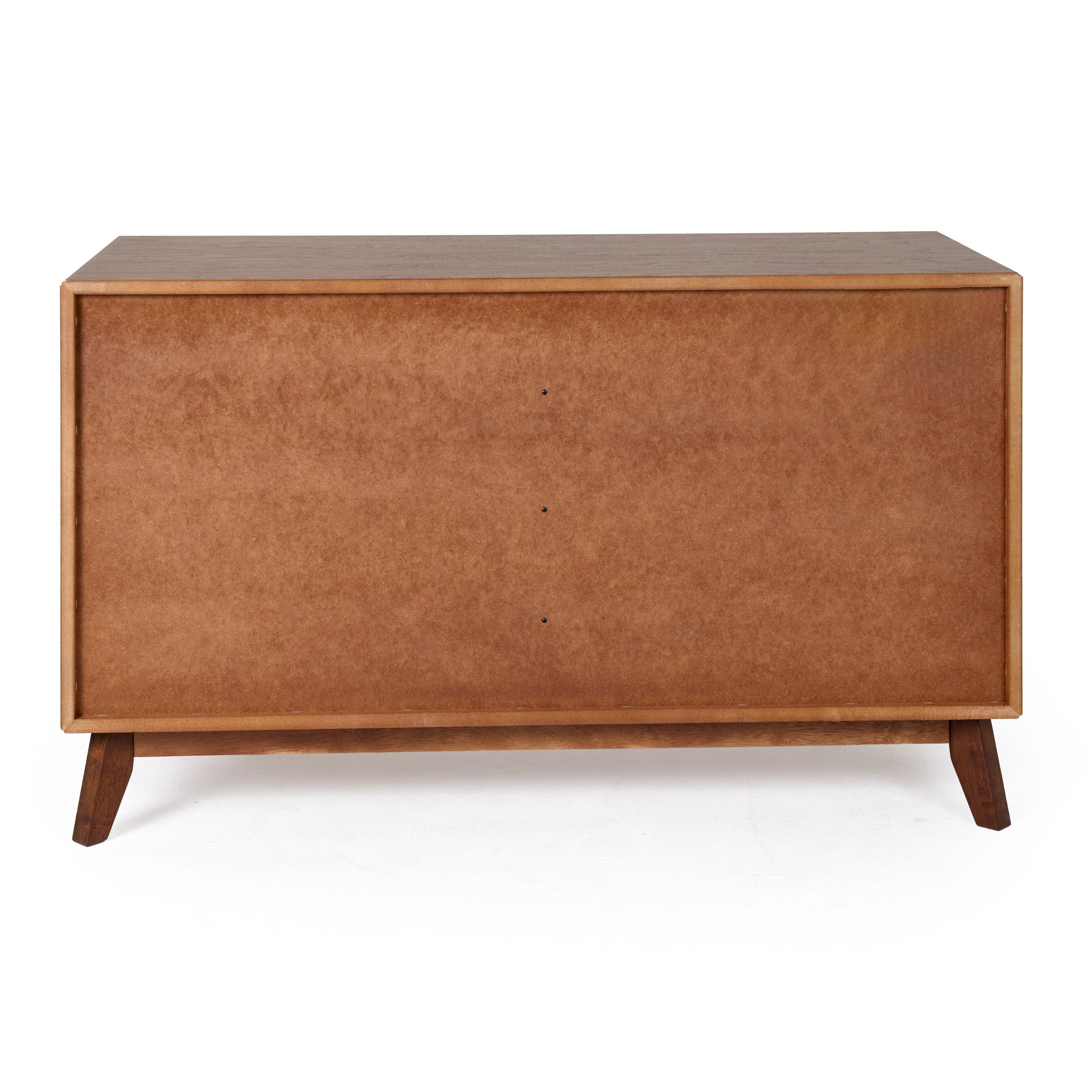 Walnut Mid-Century Dresser