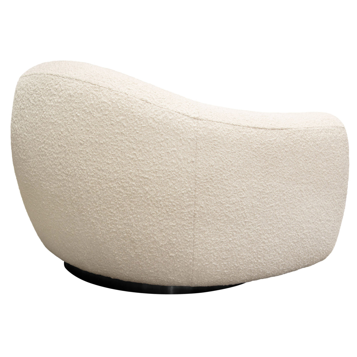 Contemporary Textured Swivel Accent Chair