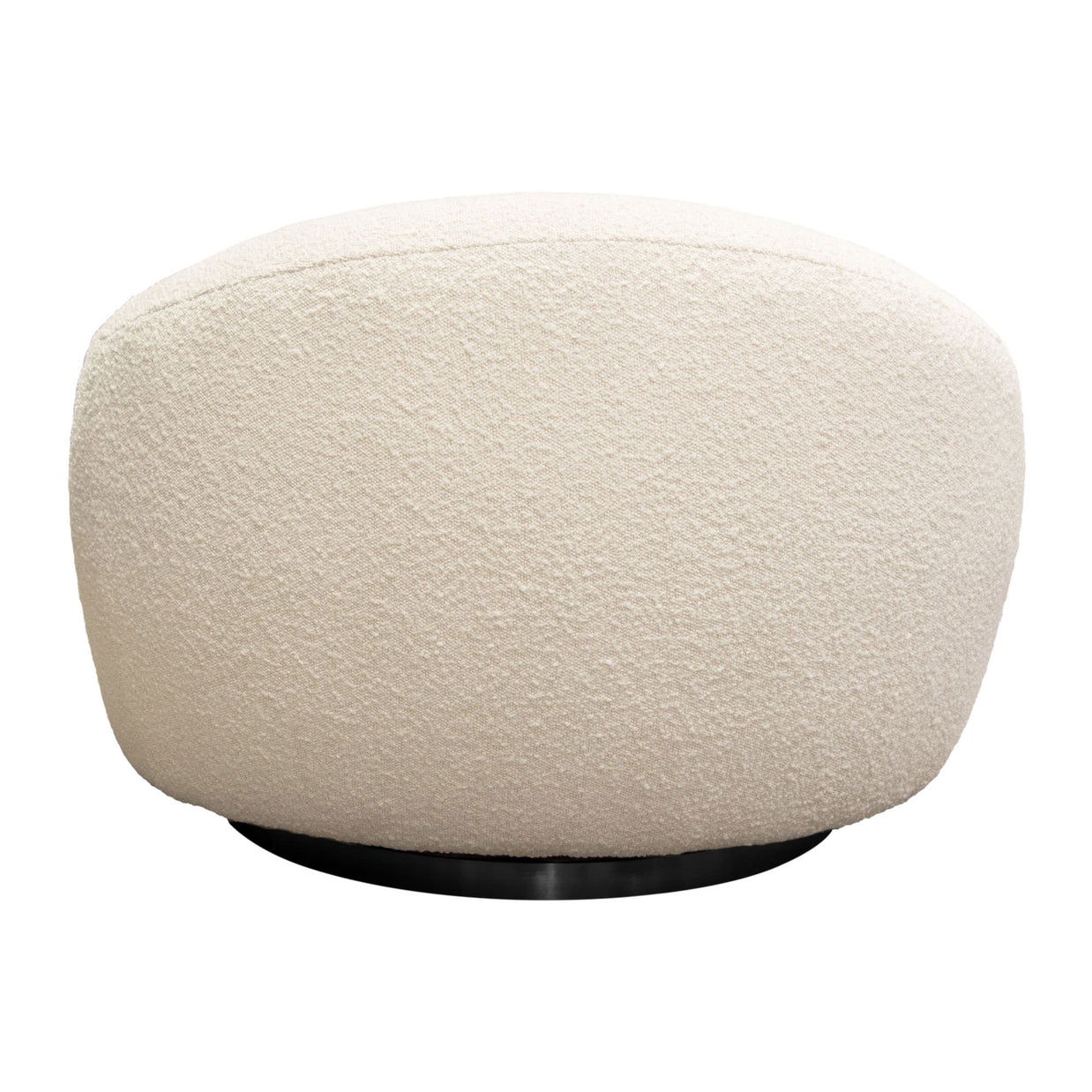Contemporary Textured Swivel Accent Chair