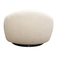 Contemporary Textured Swivel Accent Chair