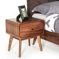 Mid-Century Walnut Nightstand