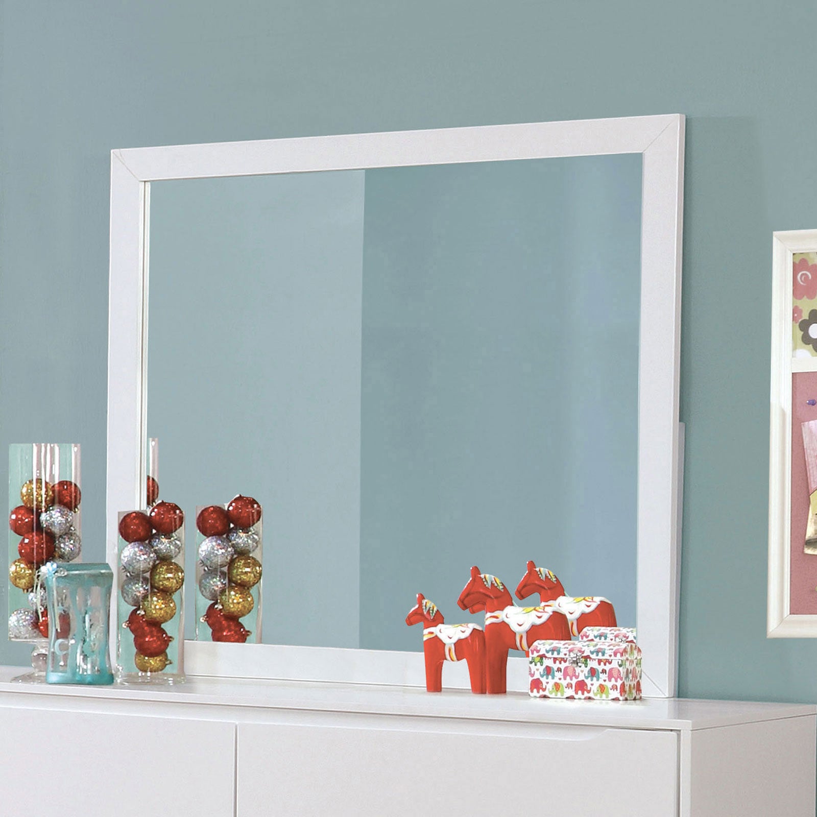 Mid-Century Style Dresser Mirror