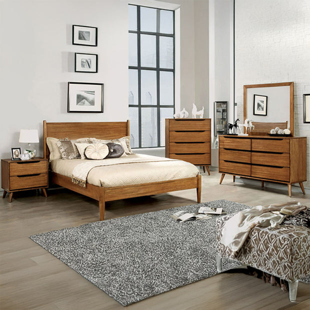 Mid-Century Style 5 PC Bedroom Set