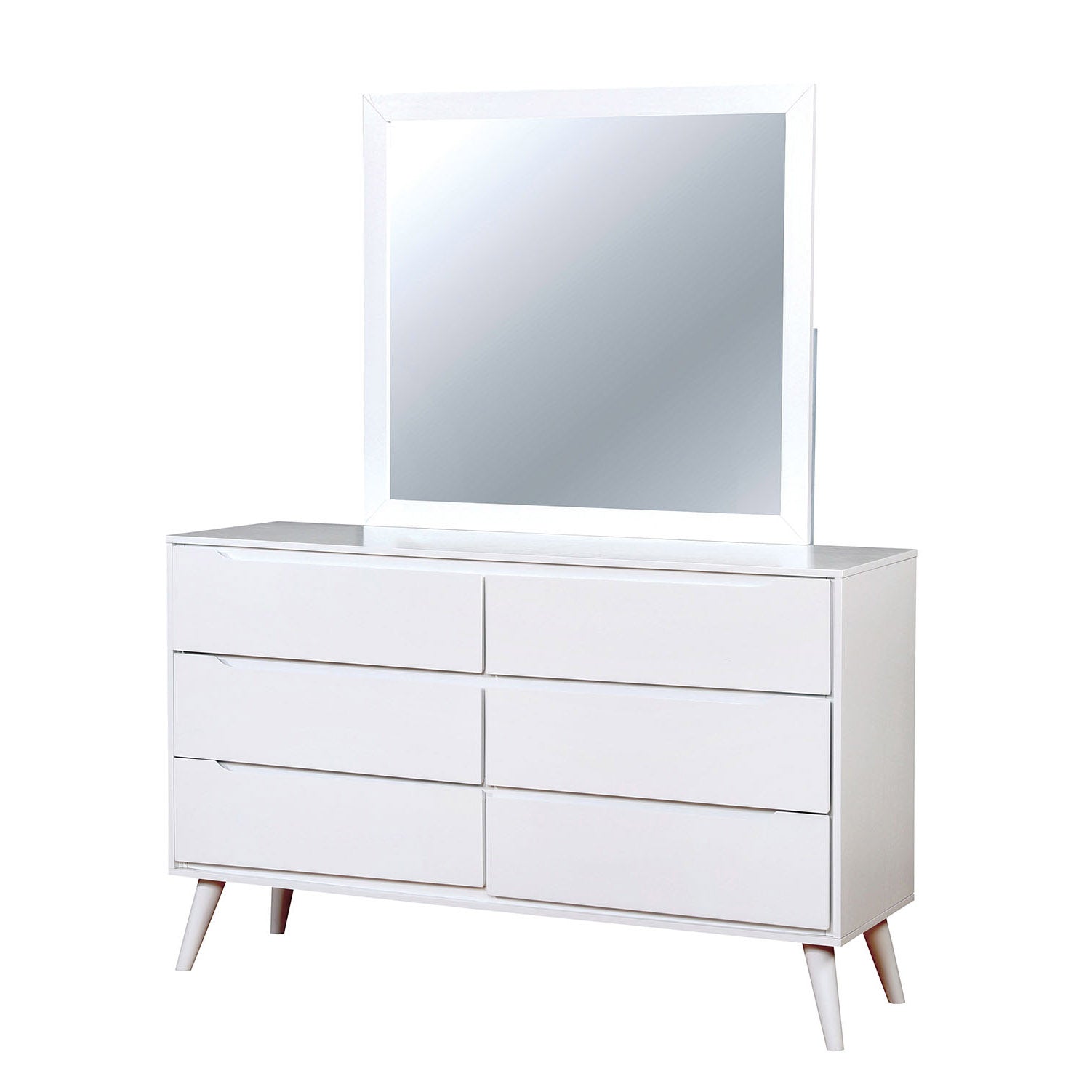 Mid-Century Style 5 PC Bedroom Set