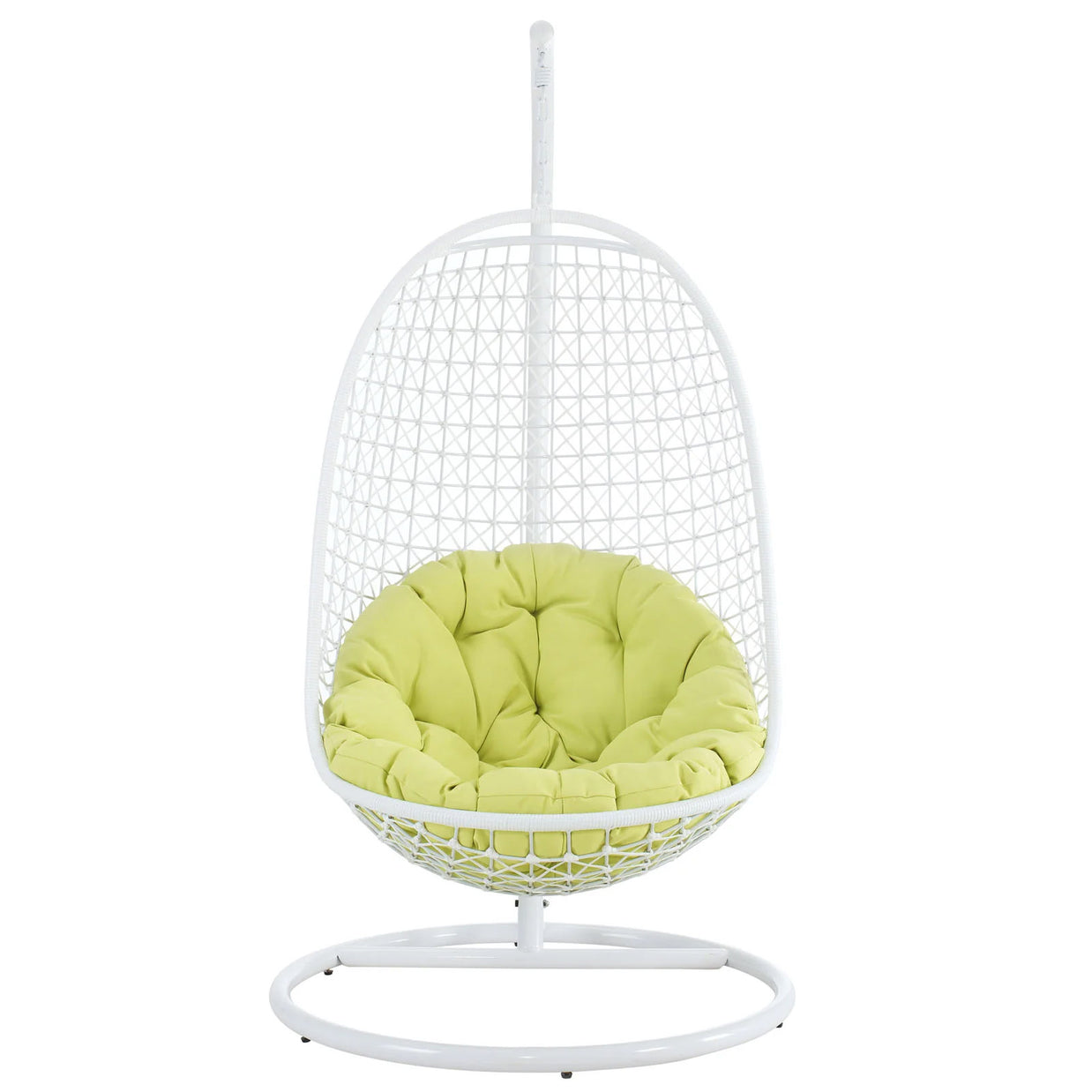 White Outdoor Swing Chair