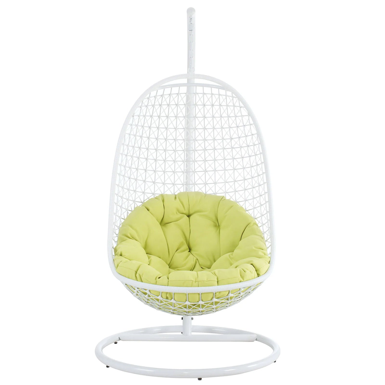 White Outdoor Swing Chair