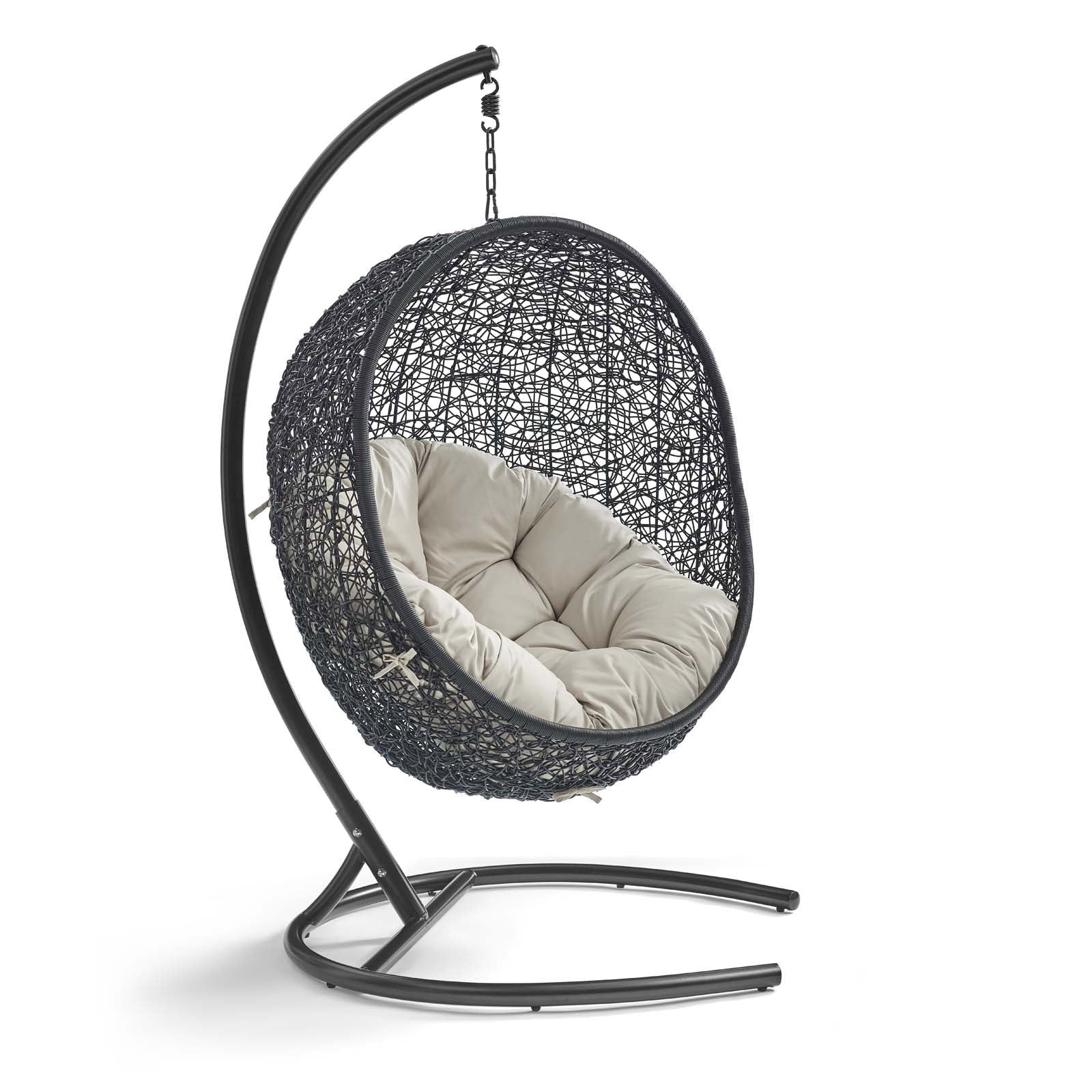 Rattan Swing Lounge Chair