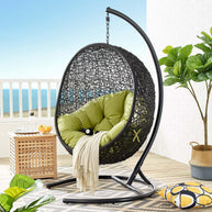 Rattan Swing Lounge Chair