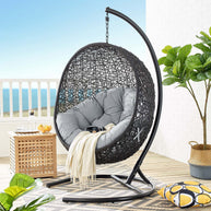 Rattan Swing Lounge Chair
