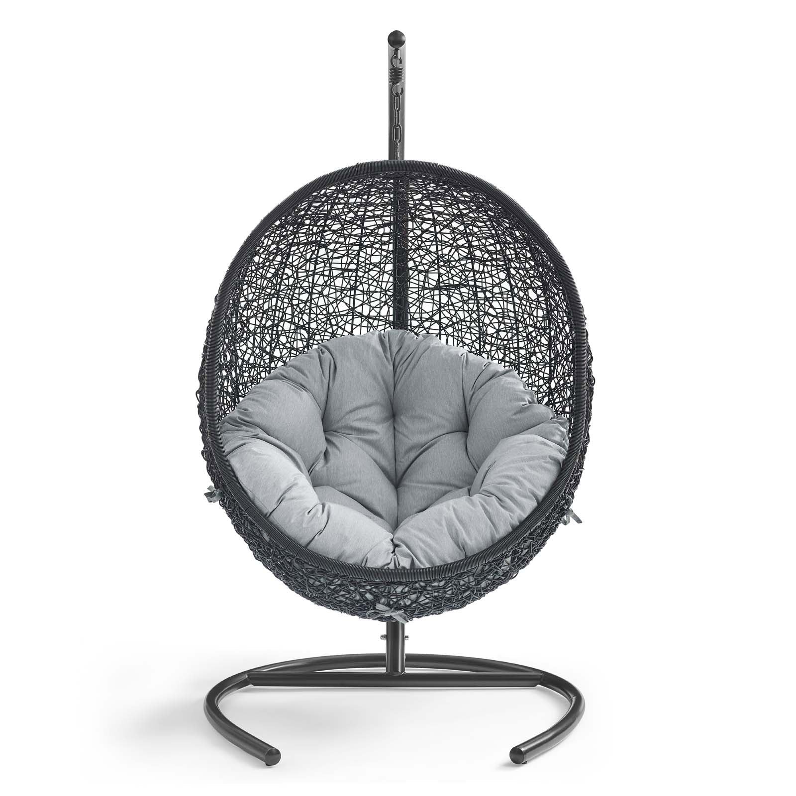 Rattan Swing Lounge Chair