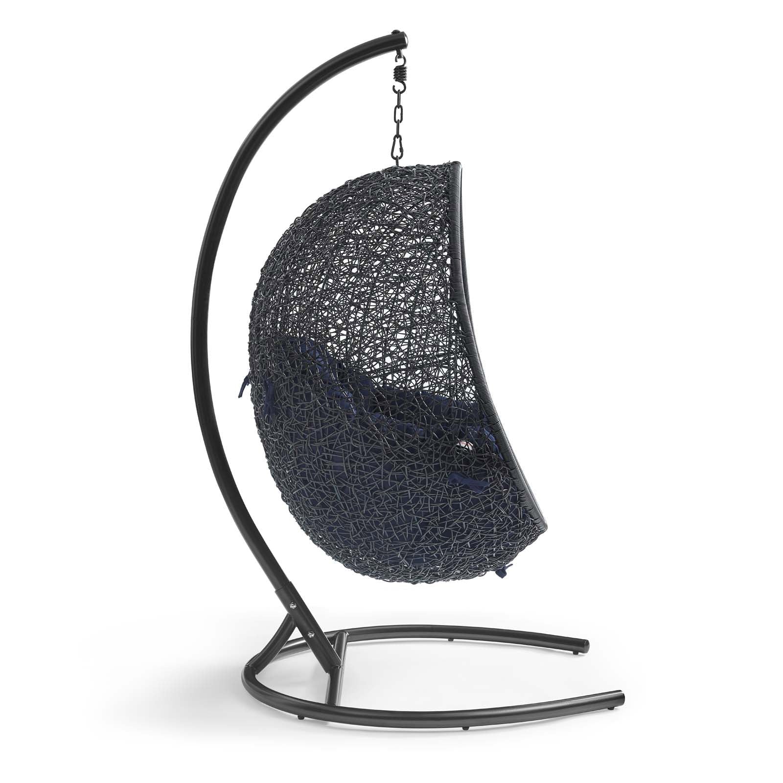 Rattan Swing Lounge Chair