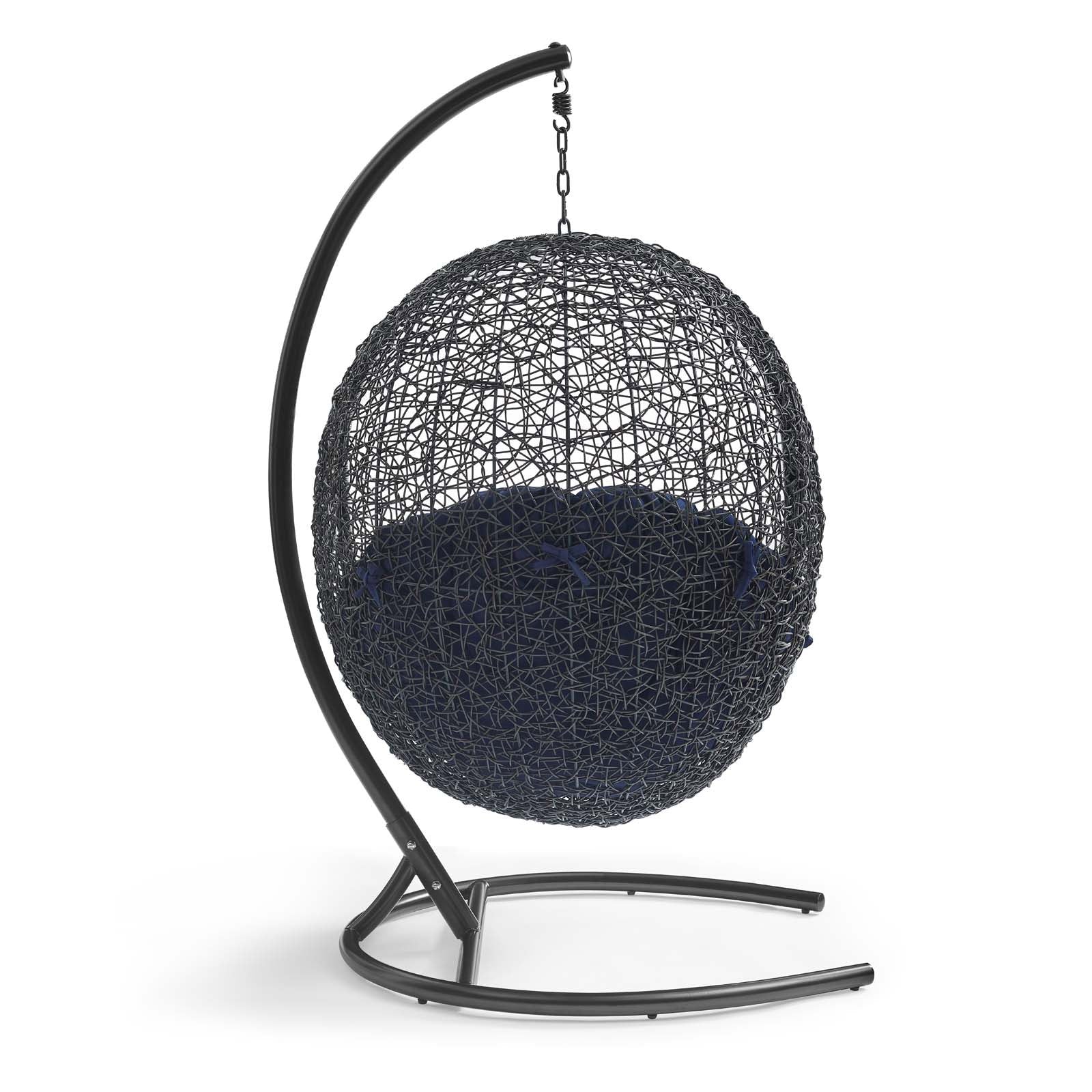 Rattan Swing Lounge Chair