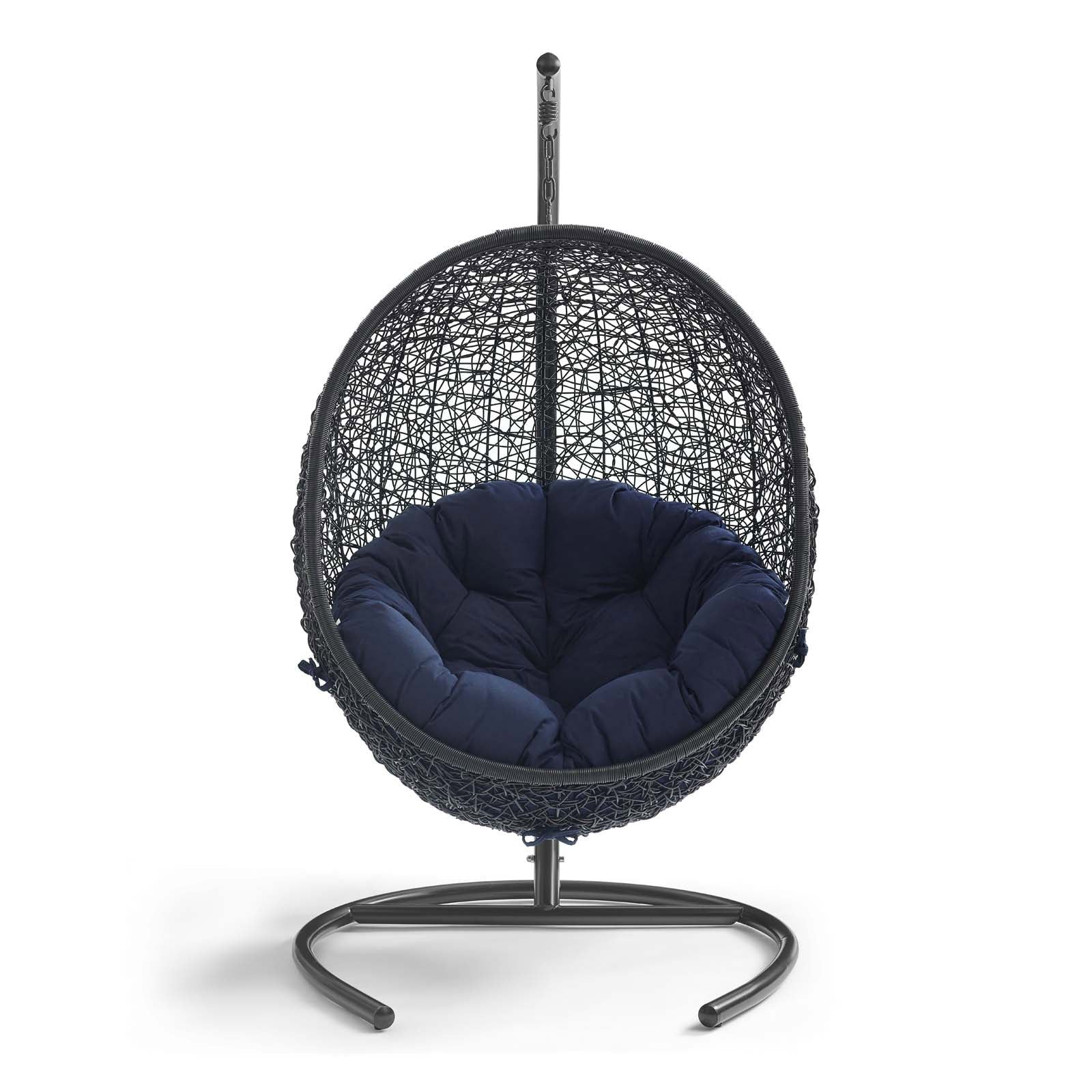 Rattan Swing Lounge Chair