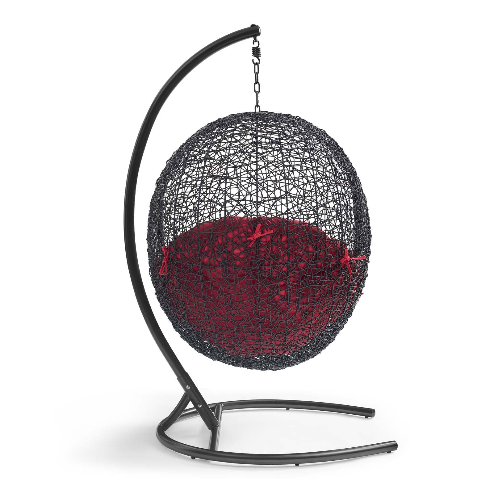 Rattan Swing Lounge Chair