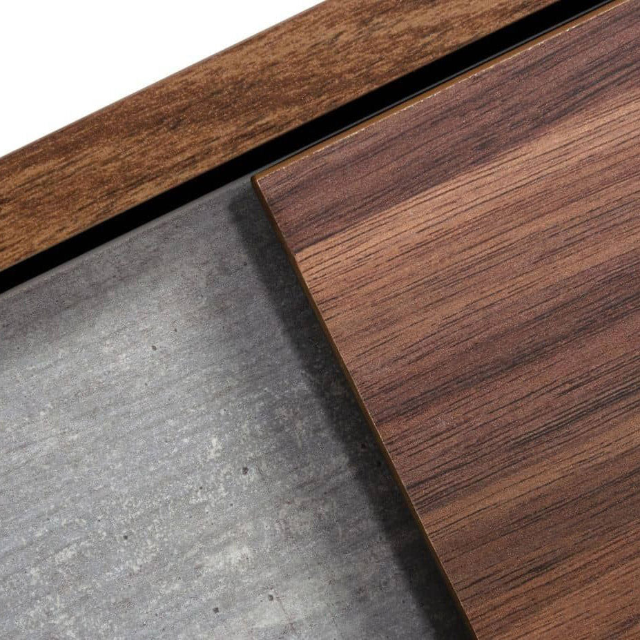 Faux Concrete Mid-Century Dresser