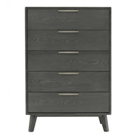 Gray Mid-Century Chest of Drawers