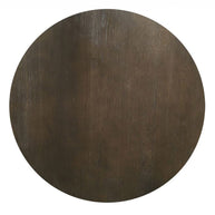 Concrete & Oak Drum Base Coffee Table