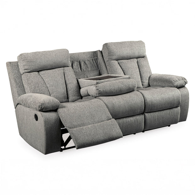 Modern Gray Recliner Sofa