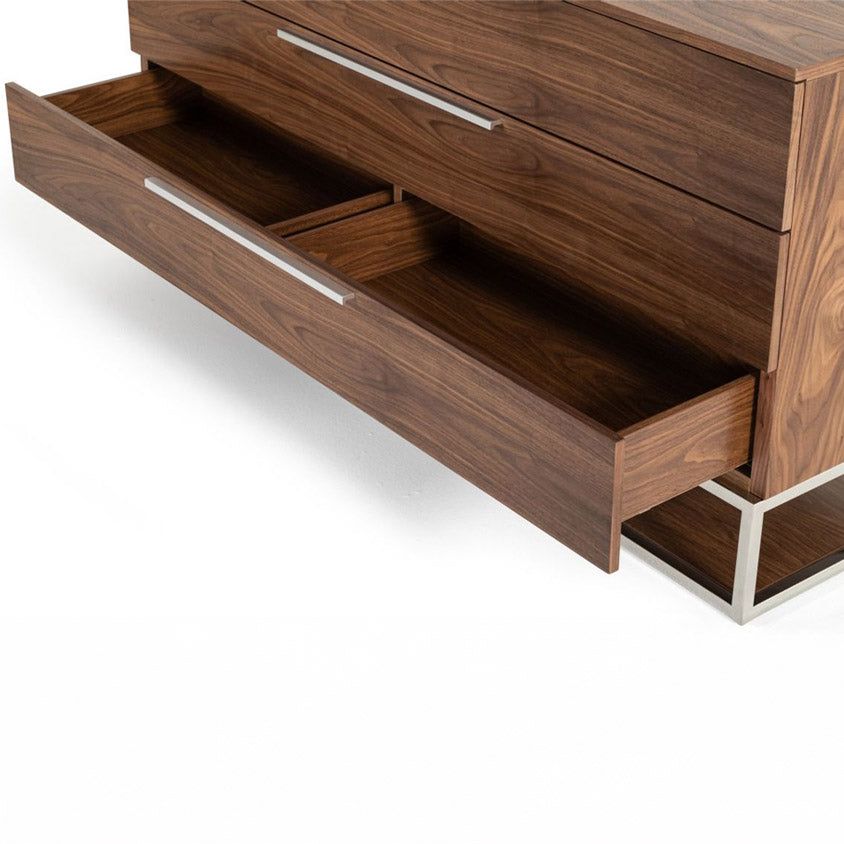 Contemporary-Style Stainless Steel Dresser