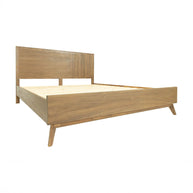Contemporary Natural Mid-Century Bedframe