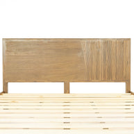 Contemporary Natural Mid-Century Bedframe