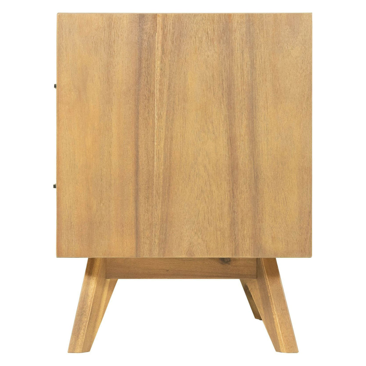Contemporary Natural Mid-Century Nightstand