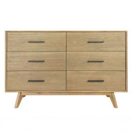 Contemporary Natural Mid-Century Dresser