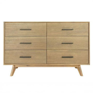 Contemporary Natural Mid-Century Dresser