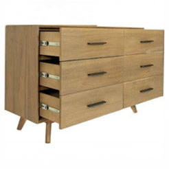 Contemporary Natural Mid-Century Dresser