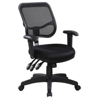 Black Mesh Adjustable Office Chair