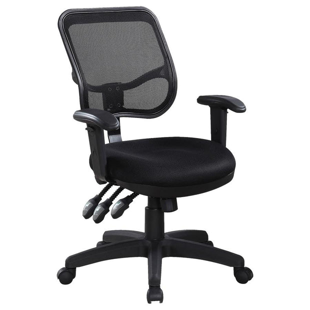 Black Mesh Adjustable Office Chair