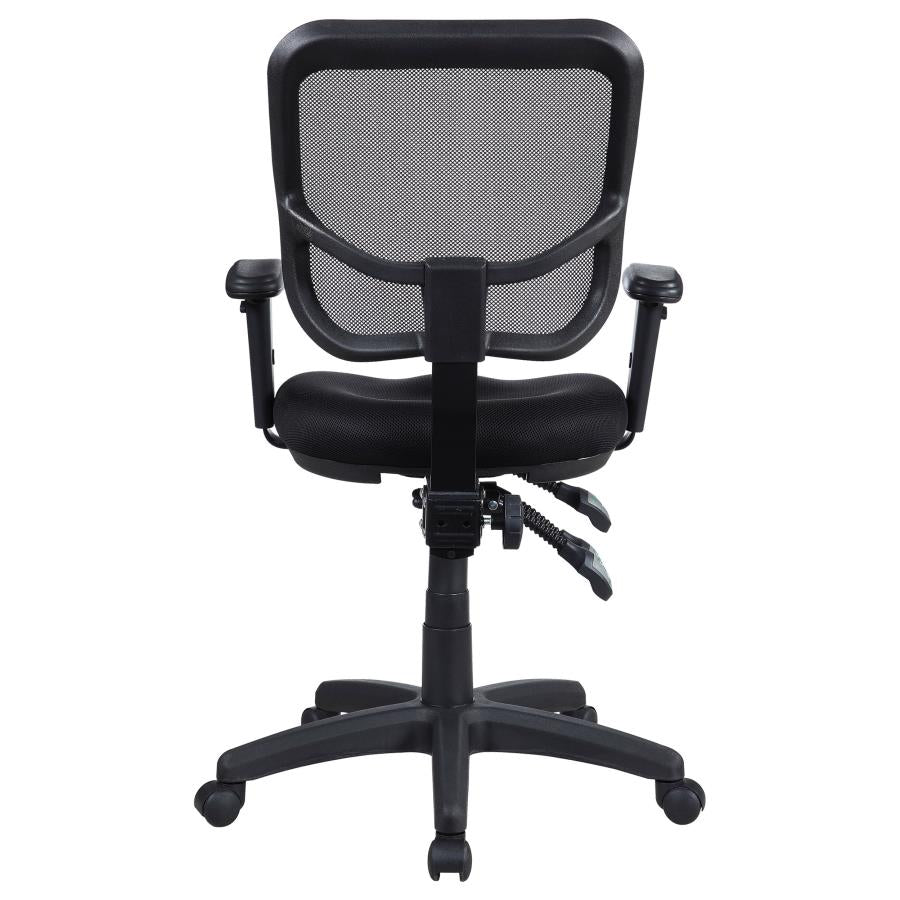 Black Mesh Adjustable Office Chair
