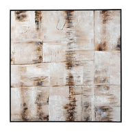 Modern Tan & Brown Wall Art