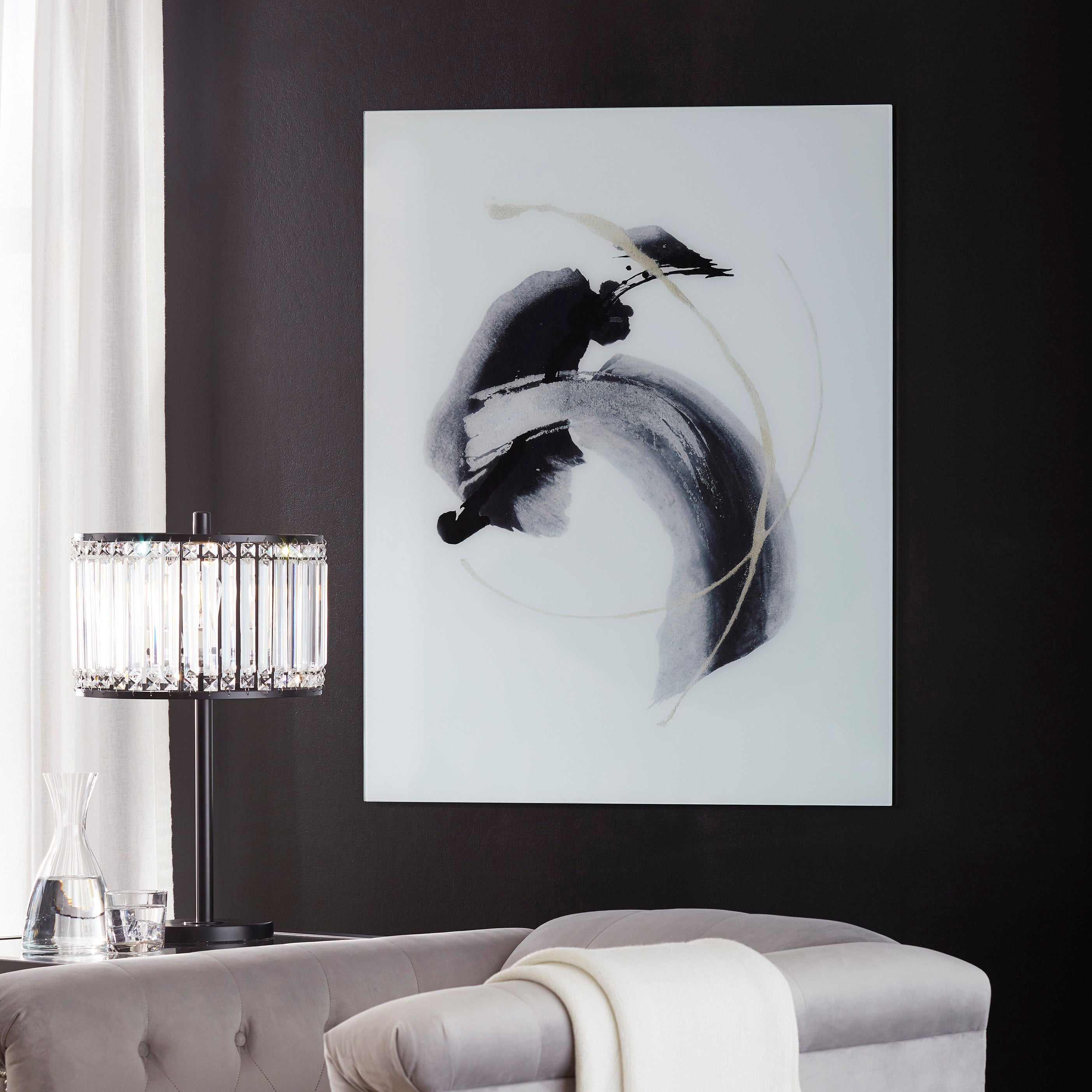Dark Abstract Wall Art