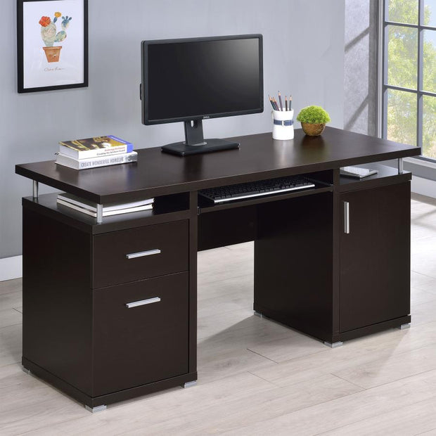 Modern Computer Desk w/ Storage