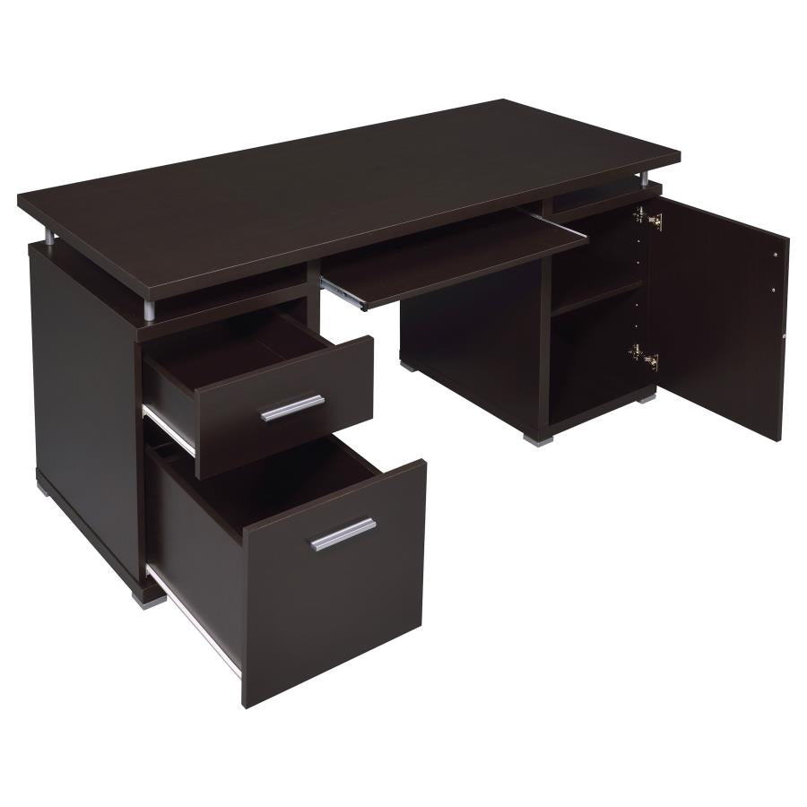 Modern Computer Desk w/ Storage