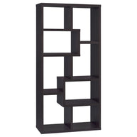 8-Shelf Geometric Bookcase