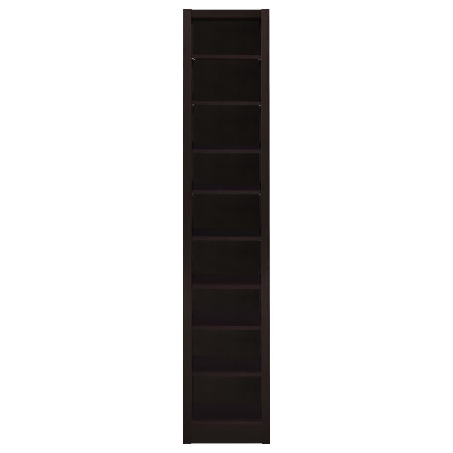 Vertical Cappuccino Bookcase