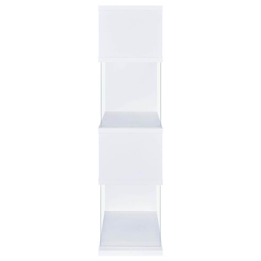 Glossy Zig-Zag Bookcase